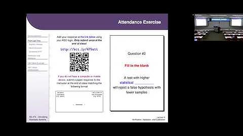 IEE 475: Lecture H (2022-10-25): Verification, Validation, & Calibration of Sim. Models (+G3 slides)