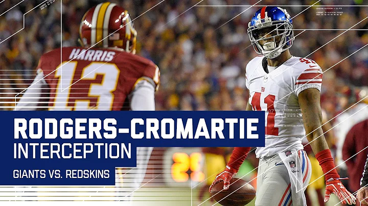 Rodgers-Cromarti...  Picks Off Cousins for 2nd Tim...