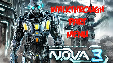 N.O.V.A. 3 - Near Orbit Vanguard Alliance - Universal - Walkthrough Part Menu