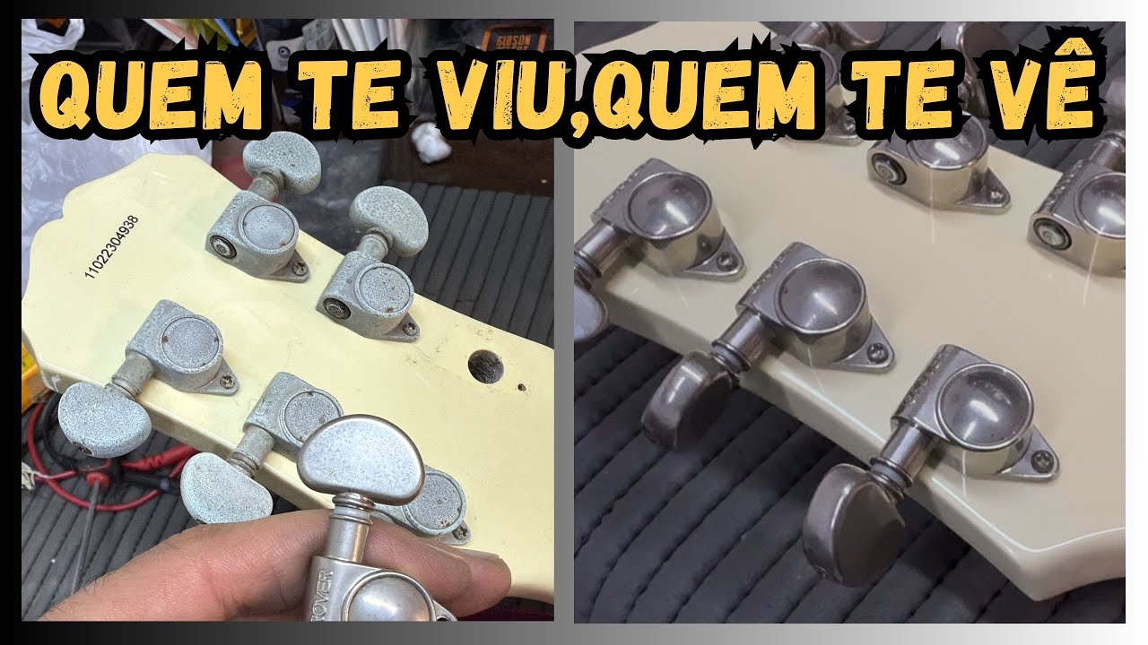 OXIDAÇÃO QUASE DESTRUIU ESSA GUITARRA | Epiphone SG G-310