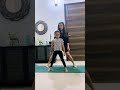 Middle Split Practice With Kid Shorts Middlesplit Splits Yogawithkids