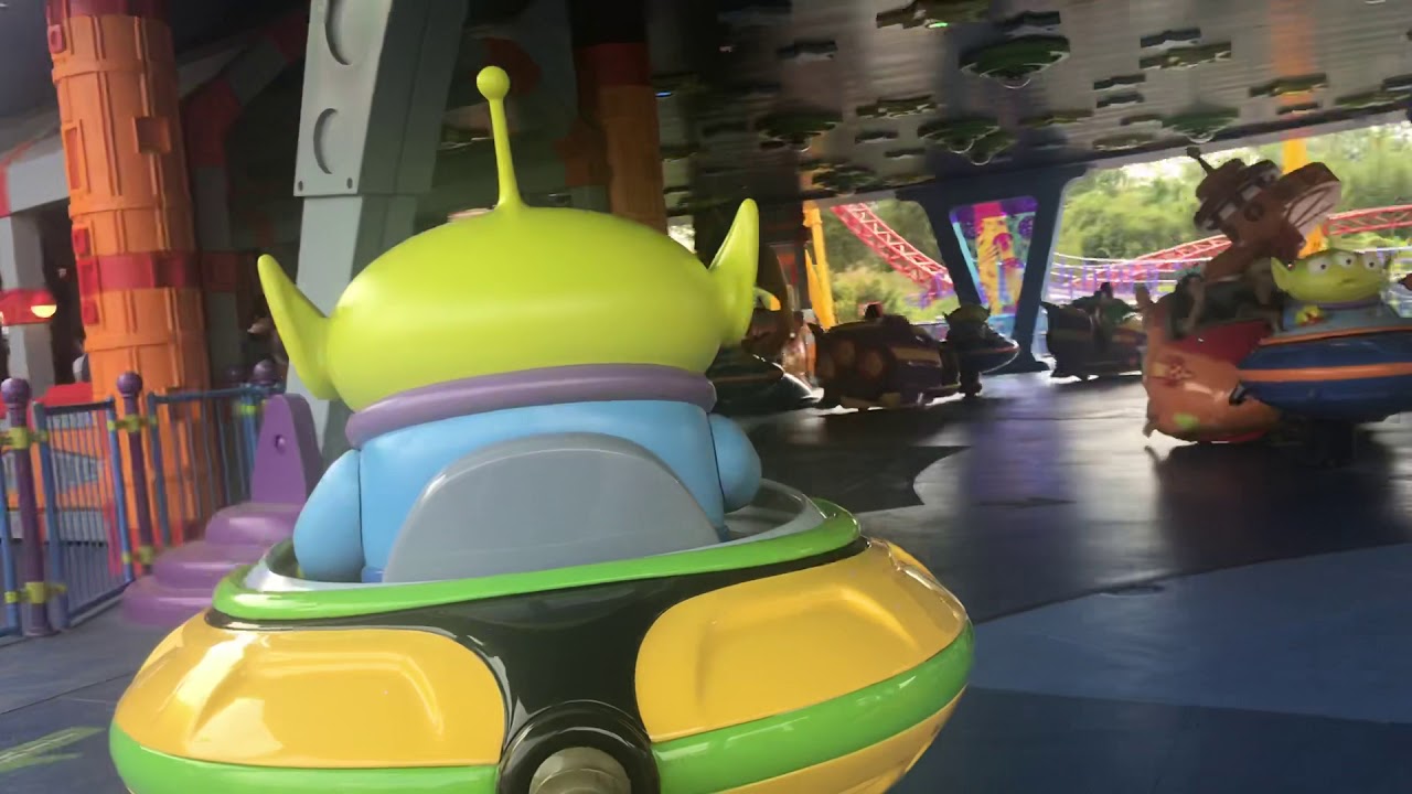 Alien Swirling Saucers POV Ride Disney’s Hollywood Studios YouTube
