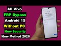 All Vivo FRP Bypass 2026 | Vivo FRP Unlock New Security | Vivo FRP Bypass Android 15 | New Method