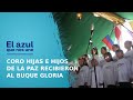 Coro Hijas e Hijos de la Paz recibieron al Buque Gloria en Bélgica