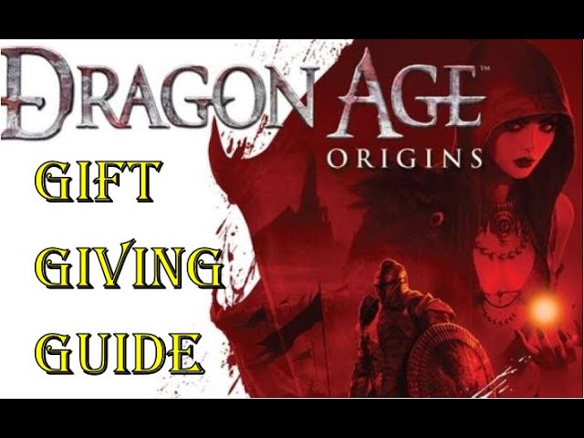 Dragon Age Origins Gift Guide (Christmas Special) 