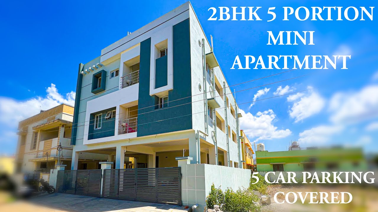 CHERAN MA NAGAR 2BHK 5 PORTION MINI APARTMENT RENTAL PROPERTY