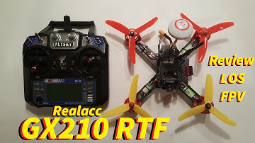 GX210 RTF Review, LOS, FPV, X210 Comparison from Banggood