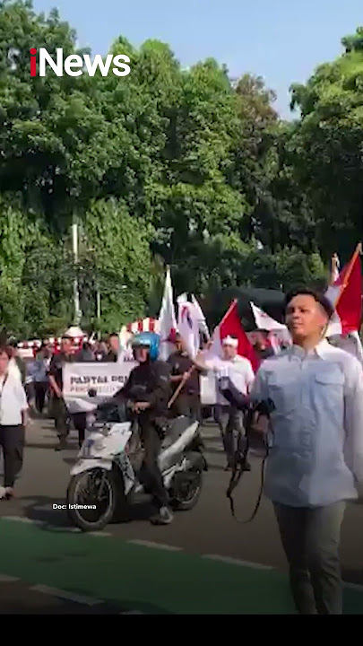 Daftarkan Bacaleg ke KPU, Harry Tanoe Pimpin Longmarch Partai Perindo #shorts