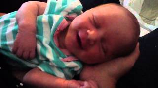 Avery Giggles In Her Sleep