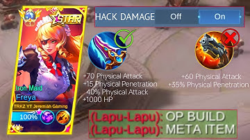 ONLY 0.0001 KNOWS THIS NEW BRUTAL DAMAGE BUILD!!!🤫 | FREYA BEST BUILD 2023 | MUST TRY!!! | MLBB
