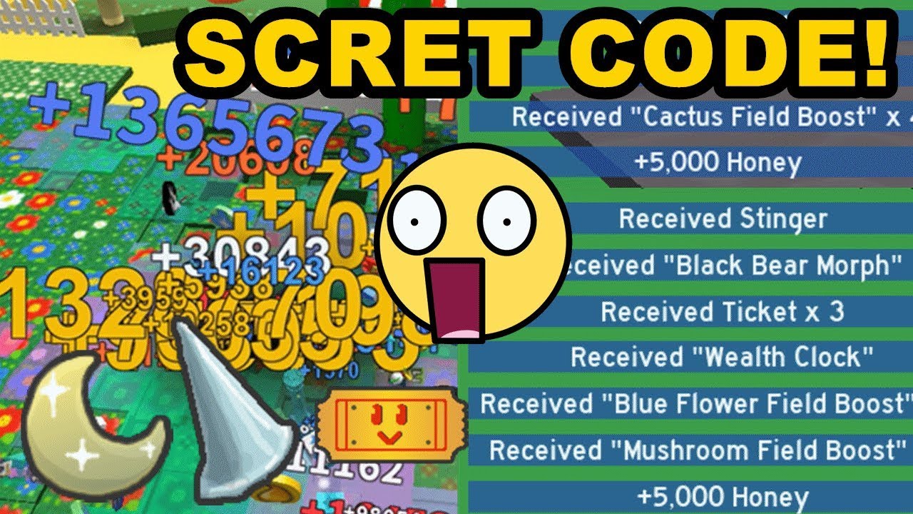 New Secret Code Op Field Boost Got So Much Pollen Bee Swarm Simulator Youtube - roblox bee swarm simulator prostate