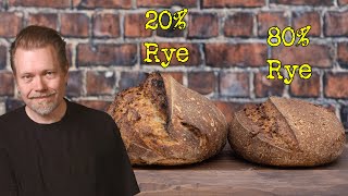 Experiment Time | How rye affects sourdough bread | Foodgeek Baking