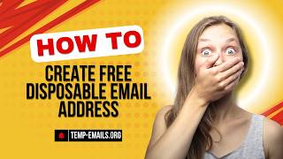 How To Create Temporary Disposable Email Address | Temp Mail Generator | Burner Email screenshot 1
