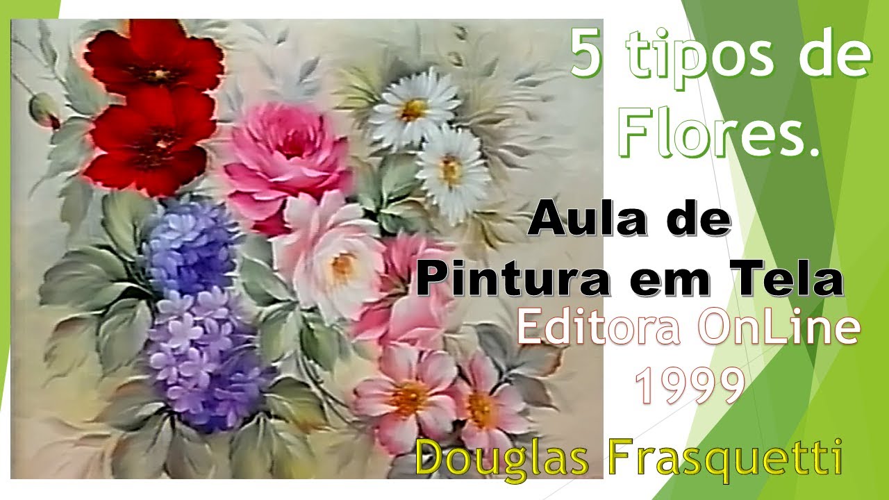Douglas Frasquetti Aula de pintura. VHS da Editora OnLine de 1999.