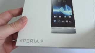Sony XPERIA P - UNBOXING