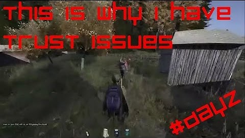 This is why i have trust issues #DayZ