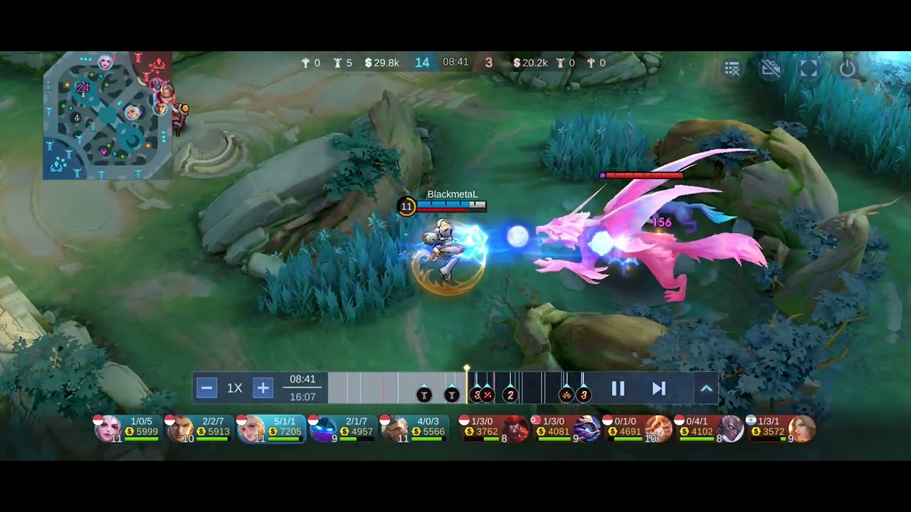 Bisa Main 28 #kimmy #mobilelegends 