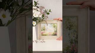 Голубое озеро. Тишина», Алиса (короткое видео) #процессвышивки #crossstitch