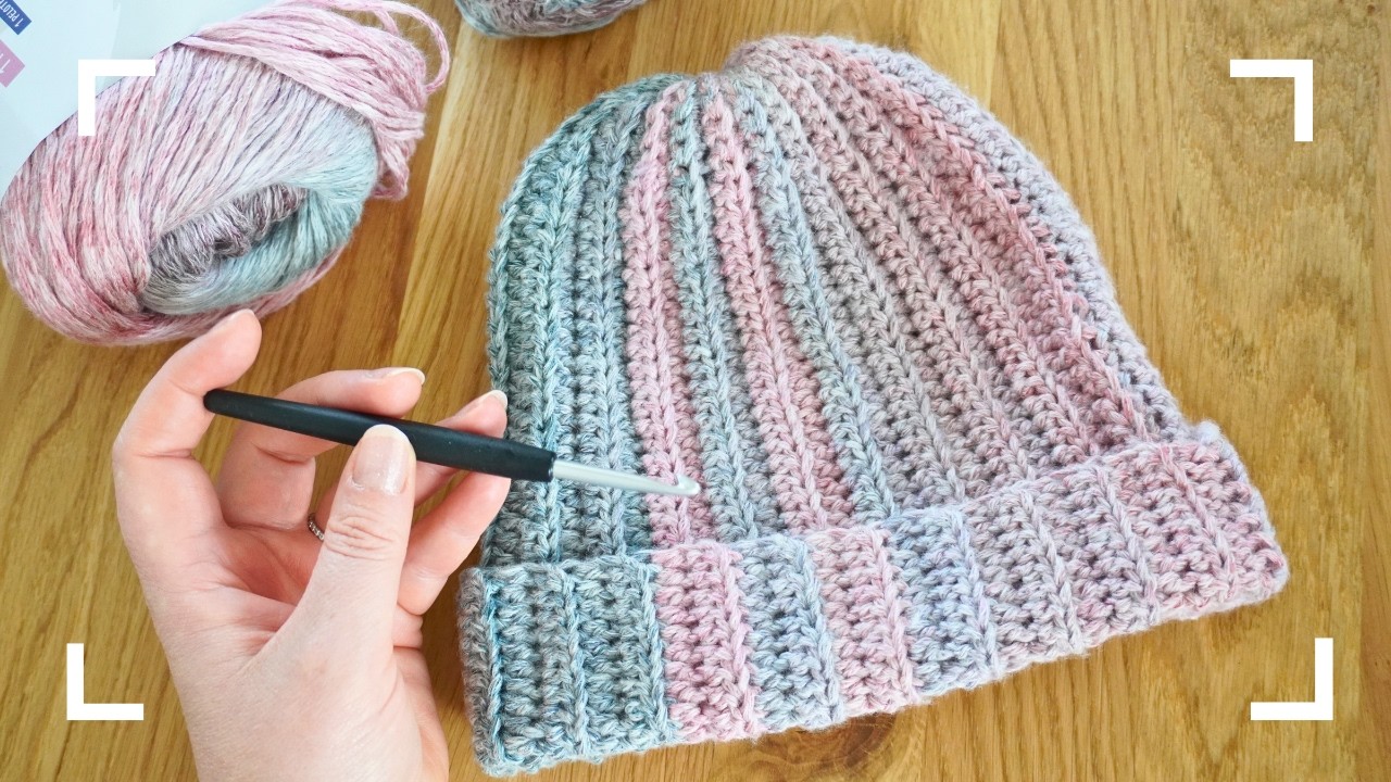 Einmal ausprobiert – schon häkelst du drei! Mütze häkeln für Anfänger & Profis