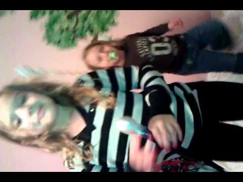 Lily & Gavin singing Adam Lambert If I had you, ta...