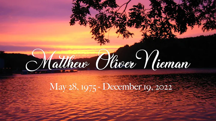 Matthew Oliver Nieman Funeral Service