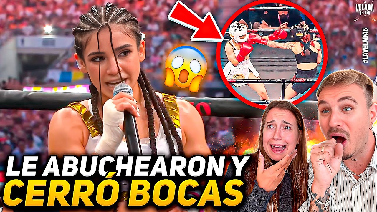 MEXICANA es ABUCHEADA y CIERRA la BOCA al PÚBLICO 🇲🇽 **reacción a Alana en La Velada del Año V**