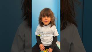 Eu sou um menino de cabelo grande #cabelo #kidsvideos #viral