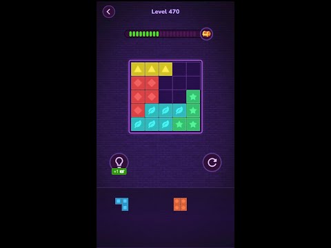 Block Puzzle - Puzzle Games-Level 470🍖 Remember to watch till the end!