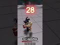 The amount of punches does it take roblox  tmckev strongestbattlegrounds