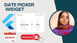 Date Picker Widget | Flutter Crash Course | Urdu Hindi