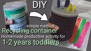 Diy Popsicles Sticks Activity Homeschooling For 1 - 2 Years Im Learning Studio