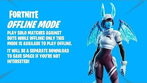 Can you play fortnite without Internet?