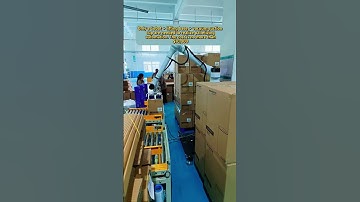 Cobot #Cobot #industrialrobot #sixaxisrobot #automated #robotarm #magichands #palletizing