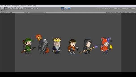 2D Animated Fantasy Game Characters Video - Trailer #spine2d #unity #unityassetstore