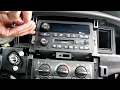 Chevrolet Impala Radio Removal