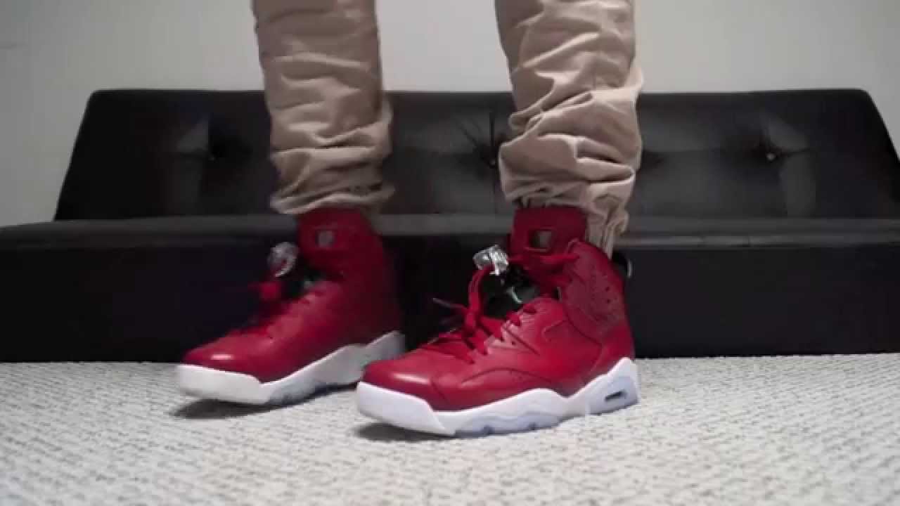 jordan 6 spizike red