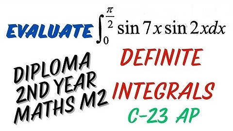 Definite Integrals@maths naresh eclass