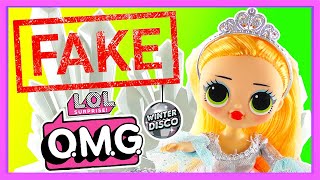 FAKE L.O.L. Surprise! O.M.G. Crystal Star COLLECTOR EDITION Fashion Doll Review & Unboxing