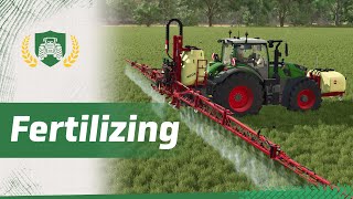[Tutorial] How to FERTILIZE (Basics) | Farming Simulator Academy