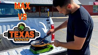 Steak Battles: Max vs. Texas Roadhouse #shorts Resimi