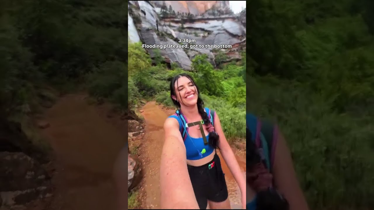 The Fact That It Went From First Raindrop To Hundreds Of Waterfalls In Less Than 8 Minutes Is