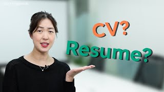 CV vs Resume: What