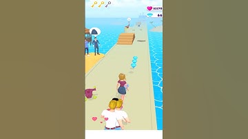 Makeover Run 👸 NEW UPDATE!! All Levels Gameplay Android,ios #Shorts