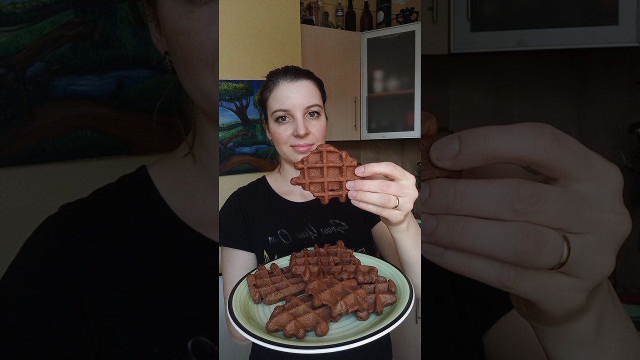 Шоколадные вафли рецепт!