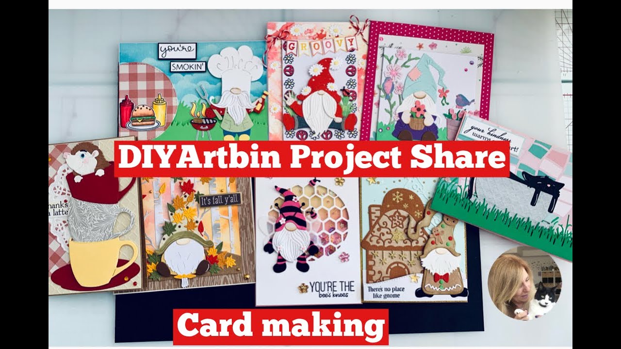 DIYArtbin Project Share // Aliexpress Dies // Aliexpress Cardmaking