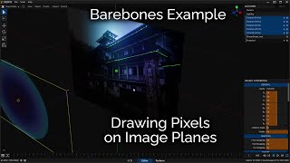 GeoPix 2 0 -  Barebones Example - Drawing Pixels on Image Planes