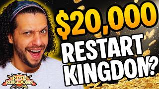 Rise of Kingdoms $20,000 Restart Kingdom Explained! | World Summit