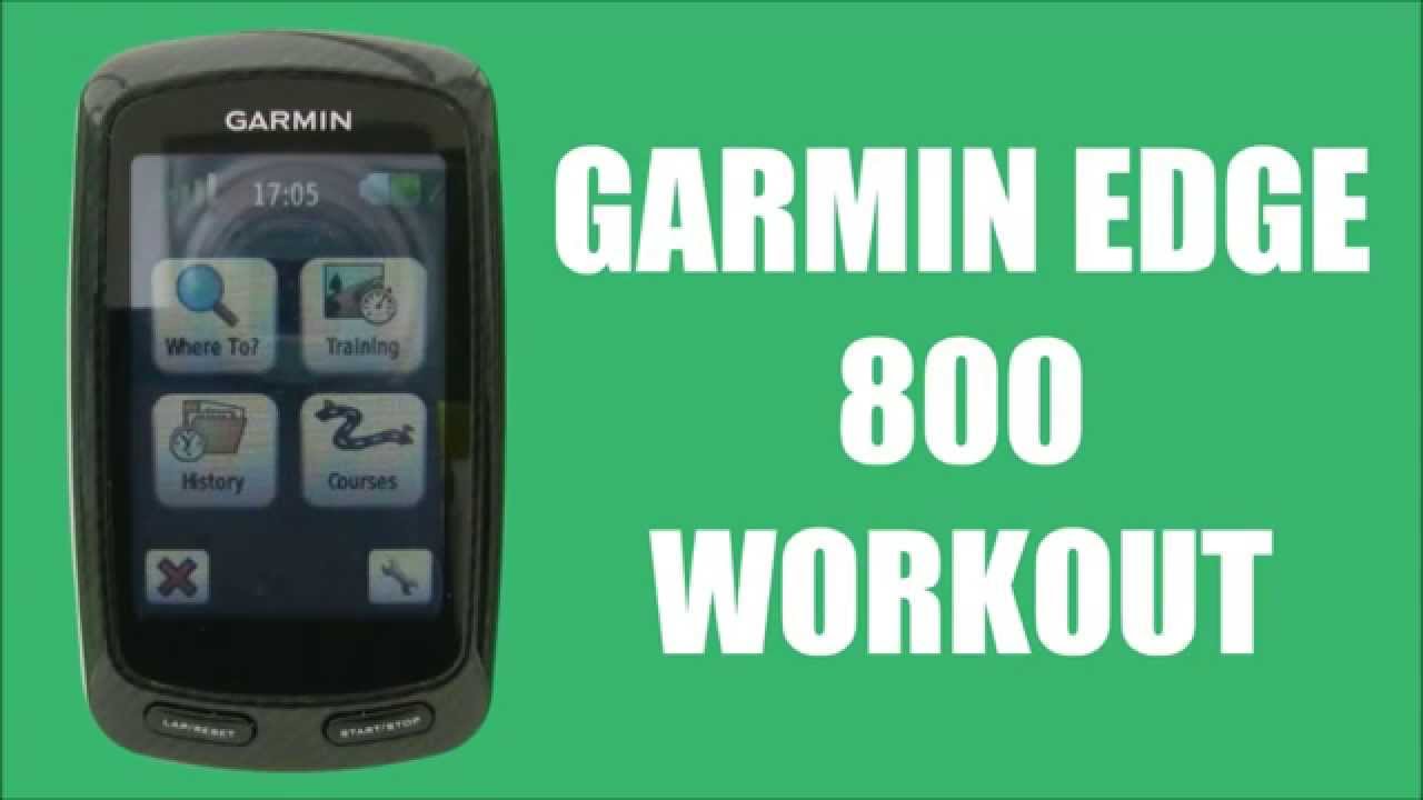Demon Play landmænd synge Garmin Edge 800 Workout - YouTube