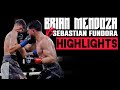 Sebastian Fundora vs Brian Mendoza | HIGHLIGHTS #FundoraMendoza #BrianMendoza #SebastianFundora