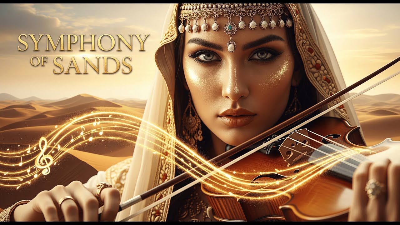 🎻💫 A Symphony of Sands Violin & Oud Under City Lights